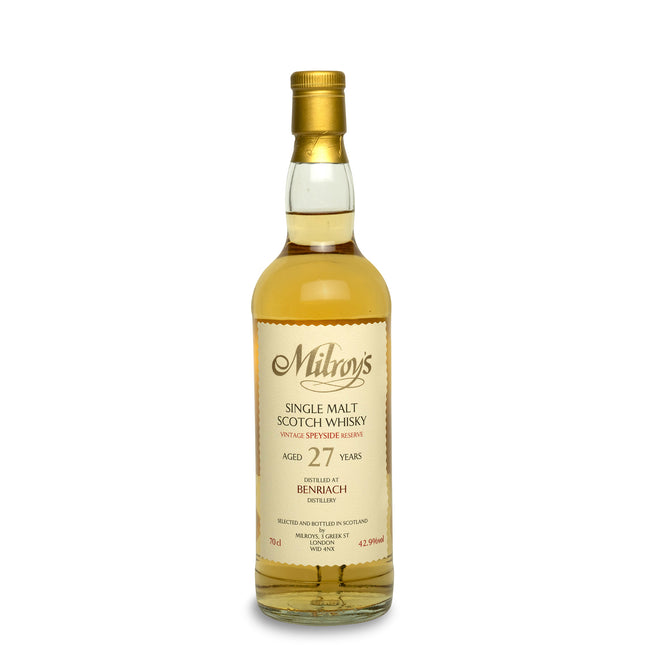 Benriach 27 Year Old 1996 (Milroy's)