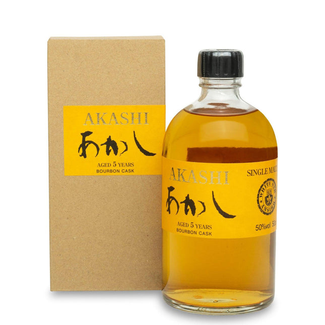 Akashi 5 Year Old Bourbon Cask Japanese Single Malt Whisky