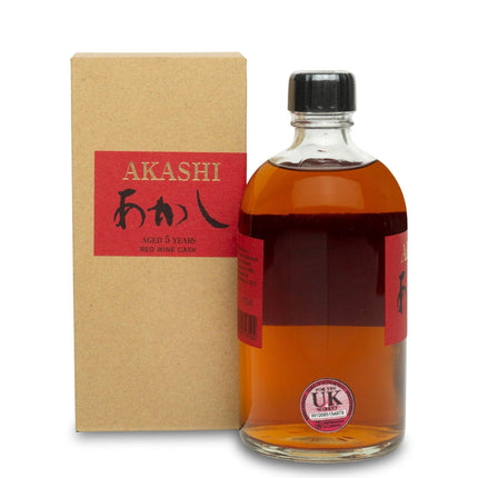 Akashi 5 Year Old Red Wine Cask Japanese Single Malt Whisky - JPHA