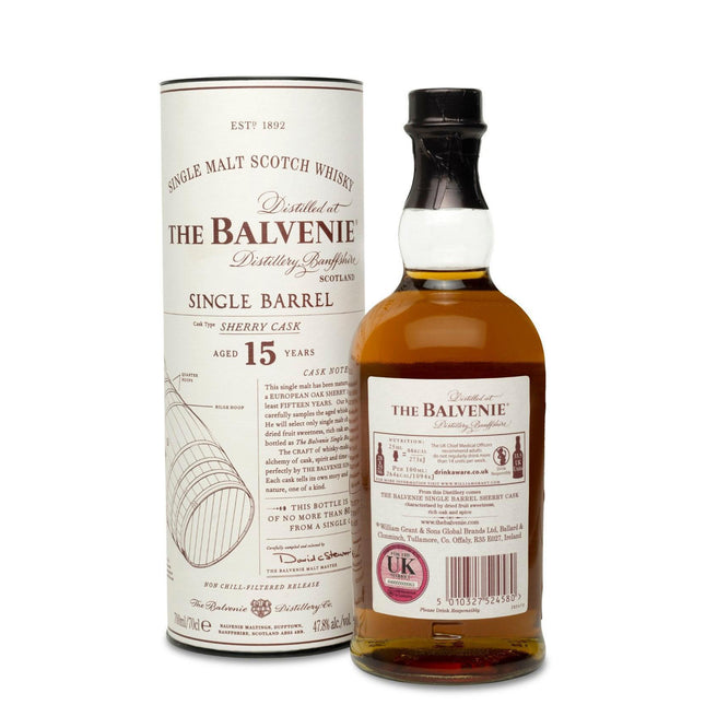 Balvenie 15 Year Old Single Barrel Sherry Cask