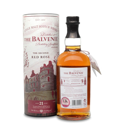 Balvenie 21 Year Old Second Red Rose