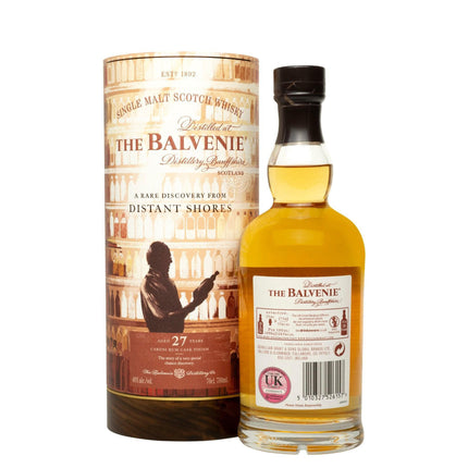 Balvenie 27 Year Old A Rare Discovery from Distant Shores