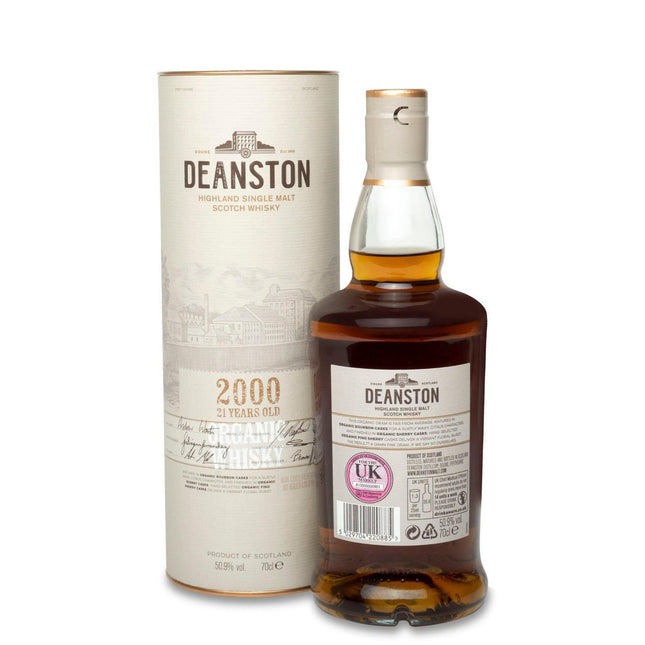 Deanston 2000 21 Year Old Organic Whisky