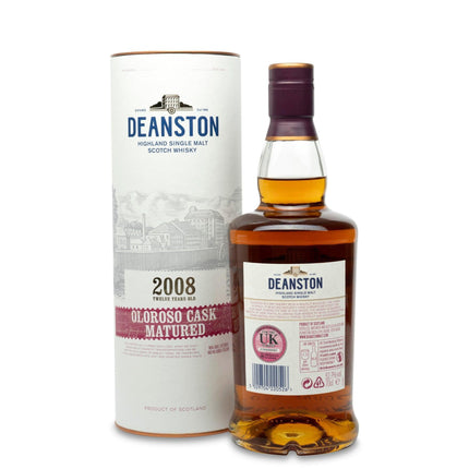 Deanston 2008 12 Year Old Oloroso Cask