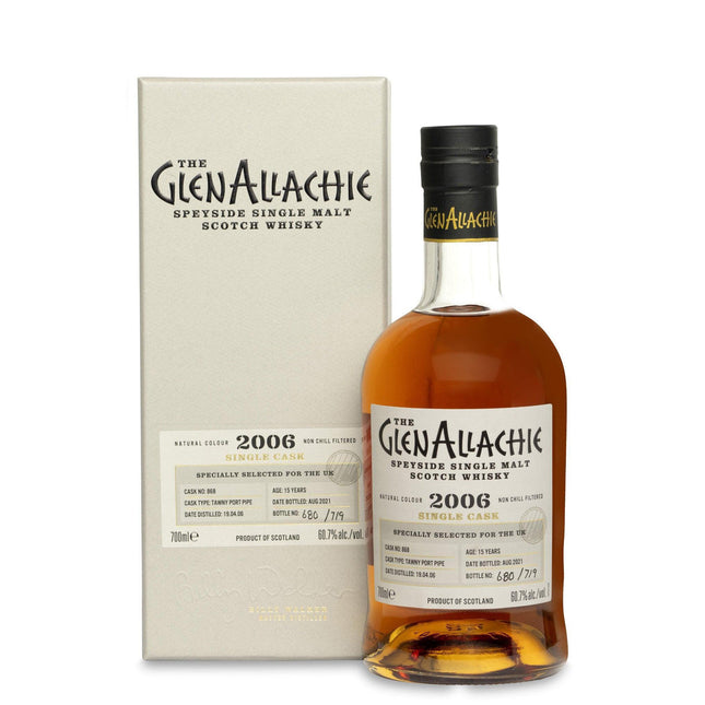GlenAllachie 2006 15 Year Old Port Pipe