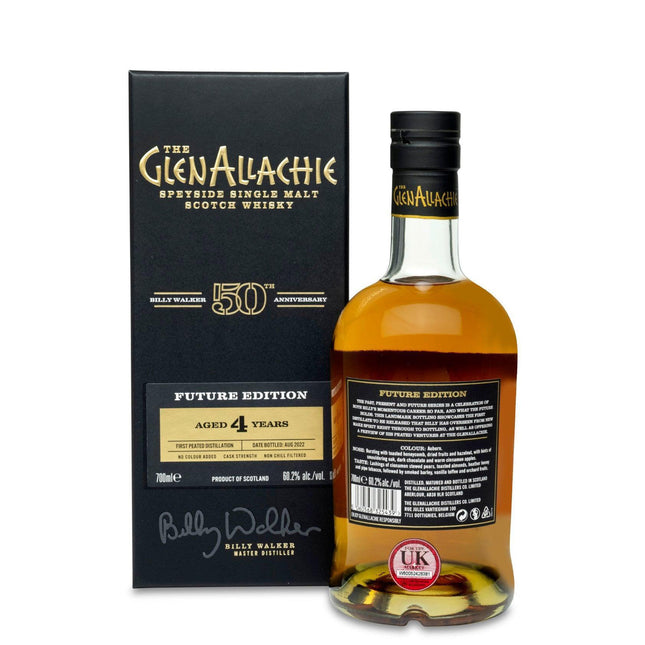 GlenAllachie 4 Year Old Future Edition Billy Walker 50th Anniversary