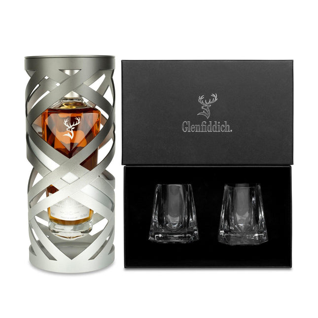 Glenfiddich 30 Year Old Suspended Time x Bespoke Crystal Glass - JPHA