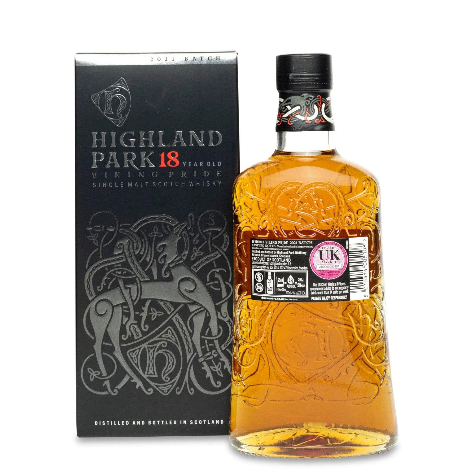 Highland Park 18 Year Old 2021 Batch Island Single Malt Scotch Whisky Highland Park 18 Year Old 2021 Batch Island Single Malt Scotch Whisky