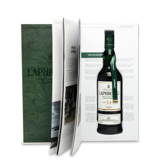 Laphroaig 34 Year Old The Ian Hunter Story (Book 4)