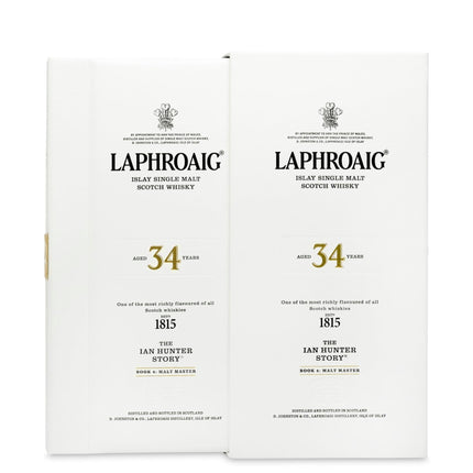 Laphroaig 34 Year Old The Ian Hunter Story (Book 4)