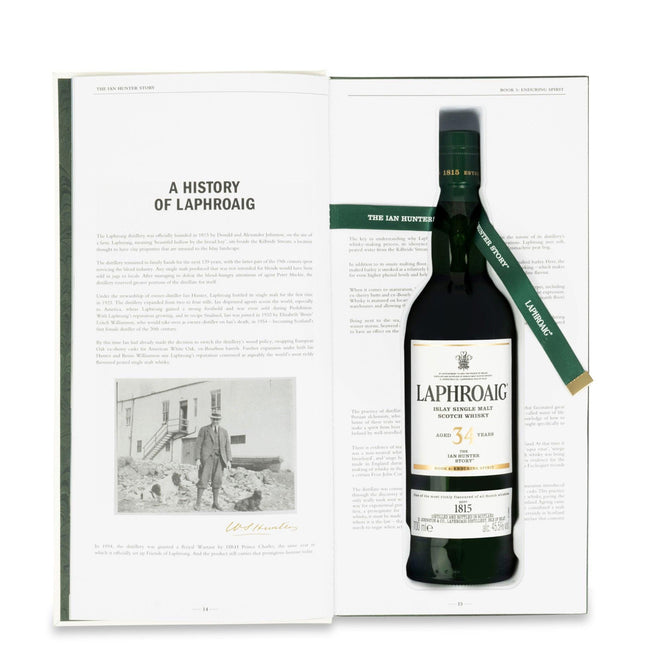 Laphroaig 34 Year Old The Ian Hunter Story (Book 5)