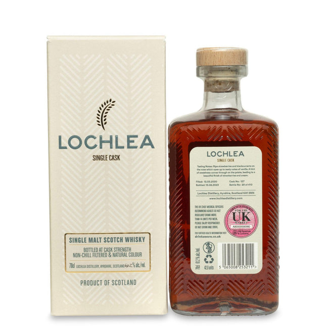 Lochlea 2020 3 Year Old Single Cask #127 - JPHA