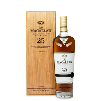 Macallan 25 Year Old Sherry Oak (2021 Release)