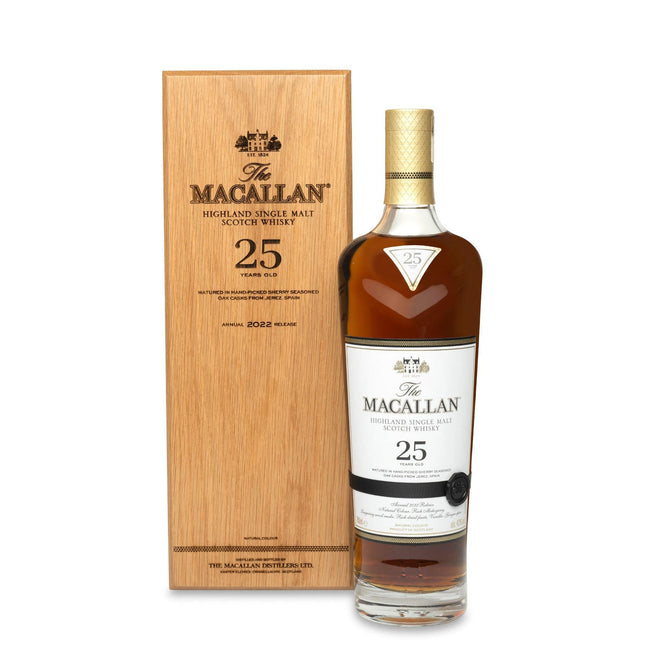 Macallan 25 Year Old Sherry Oak (2022 Release) - JPHA