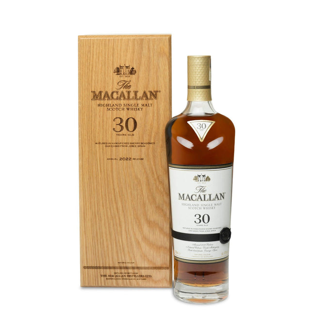 Macallan 30 Year Old Sherry Oak (2022 Release) - JPHA