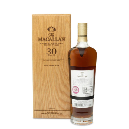 Macallan 30 Year Old Sherry Oak (2022 Release)