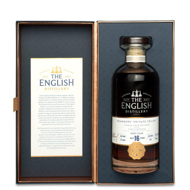 The English - 16 Year Old Port Cask (Founders Private Cellar Release 3)