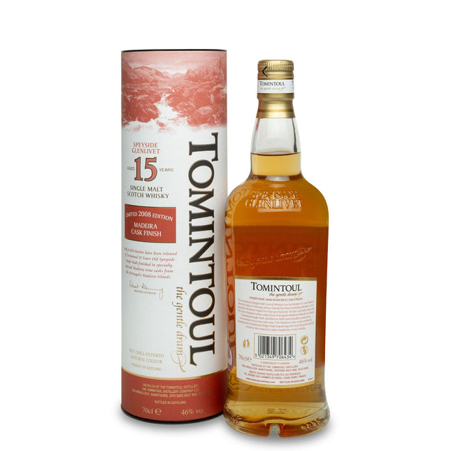 Tomintoul 15 Year Old Madeira Cask Finish