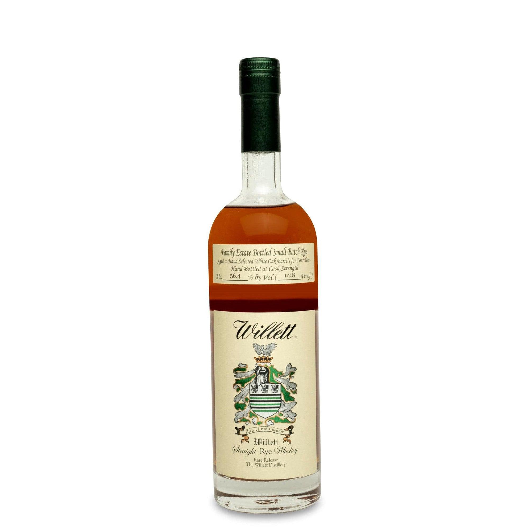 Willett 4 Year Old Family Reserve Straight Rye Whiskey – JPHA